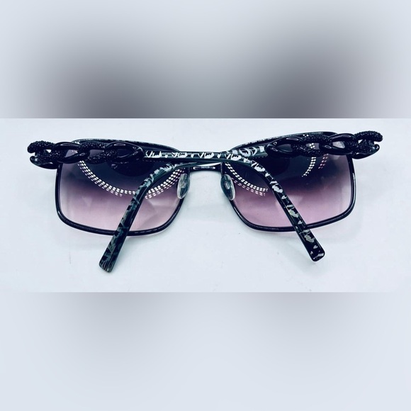 Roberto Steffani RS 34 Black Square Sunglasses Frames Only - Picture 4 of 8